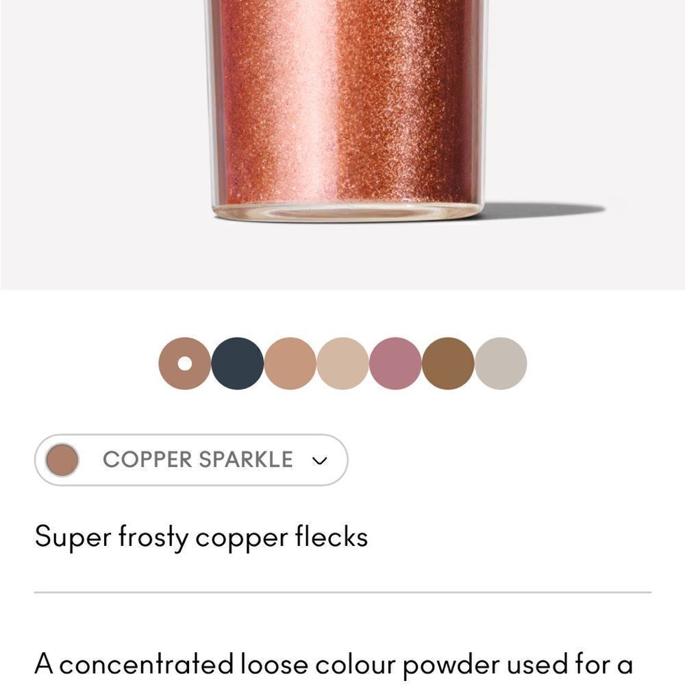 MAC Cooper Sparkle pigment size 2.5g NeW sealed Ipsy bag - Picture 7 of 13